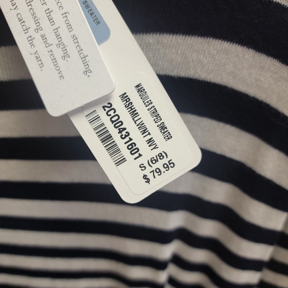 Soft Surrounding back zipper striped tunic - Picture 4 of 5